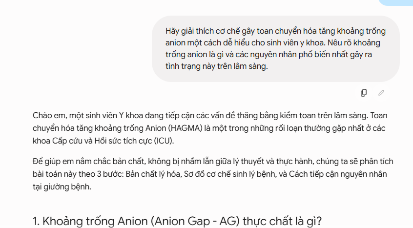 Kết quả AI giải thích HAGMA đơn giản hóa cho sinh viên y khoa